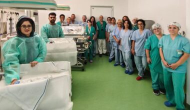 Due femminucce e un maschietto: dà alla luce tre gemelli a Borgo Trento