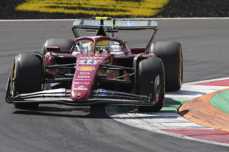 F1 Italia FP1 Hamilton