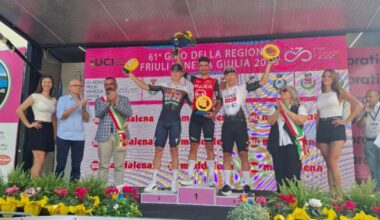 GIRO DEL FRIULI. COLPACCIO SOLITARIO DI MILESI NELLA TAPPA DA VELOCISTI! 3° STELLA, 5° FABBRO, 10° CAROLLO
