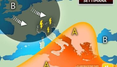 Prossima Settimana, una perturbazione colpirà in pieno l'Italia, ecco quando