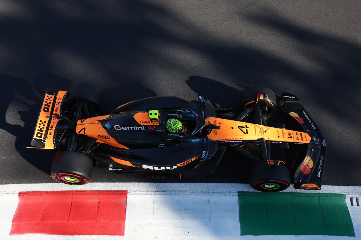 Monza, Libere 3: Norris di un soffio su Leclerc, poi Piastri