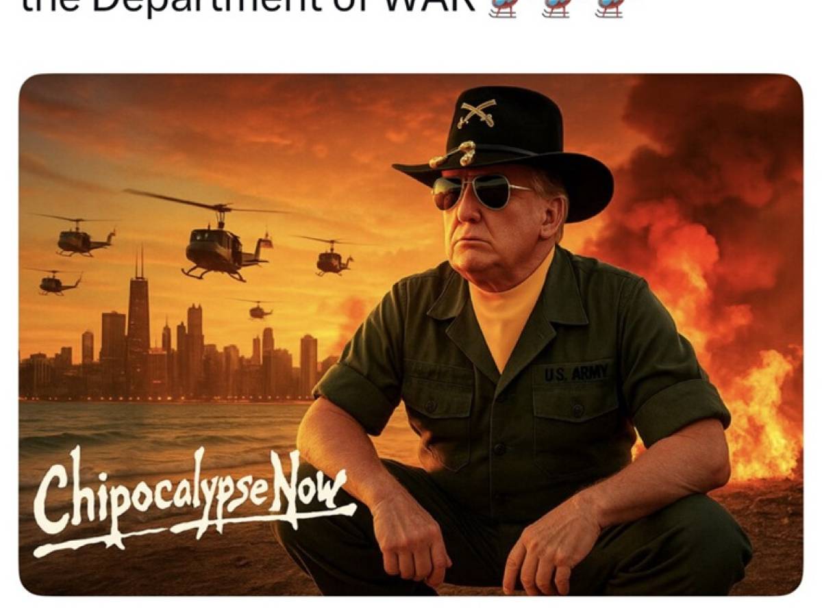Trump provoca in versione Apocalypse Now: "Adoro l'odore delle deportazioni al mattino"