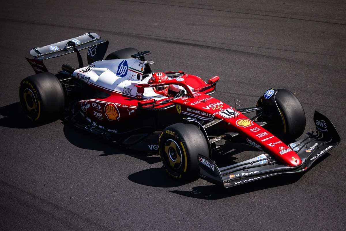Ferrari: senza l'ala più scarica non si può tenere la SF-25 bassissima
