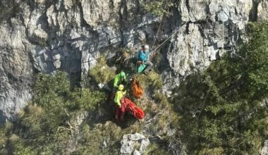 Frana sul Monte Altissimo: salvate cinque persone, una è rimasta ferita