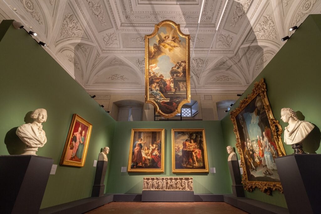 Firenze e l’Europa. Arti del Settecento agli Uffizi, installation view at Gallerie degli Uffizi, Firenze, 2025 © Gallerie degli Uffizi 9