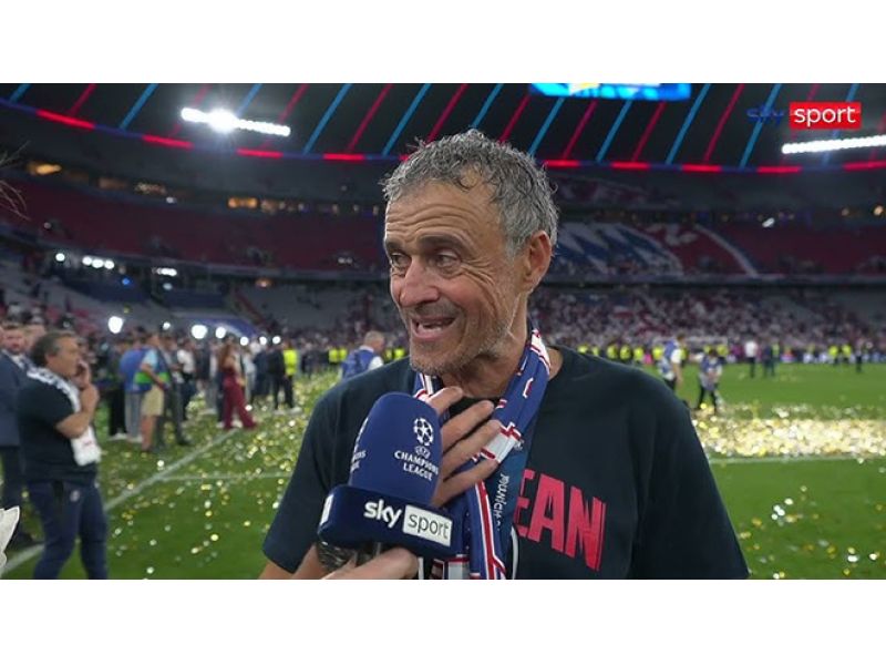 LA BICI TRADISCE LUIS ENRIQUE, IL TECNICO DEL PSG OPERATO PER UNA FRATTURA ALLA CLAVICOLA