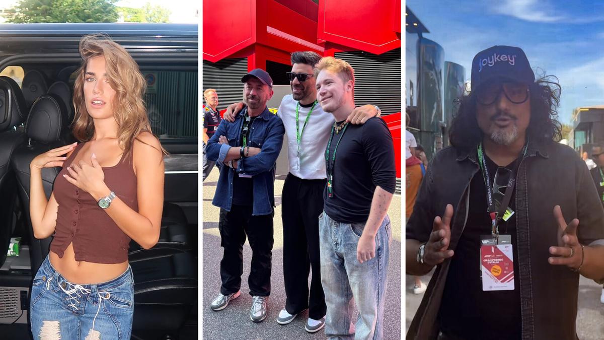 Gran Premio a Monza invaso dai vip, da Lazza e Clara Soccini a Borghese e Rose Villain: le foto delle celebrità
