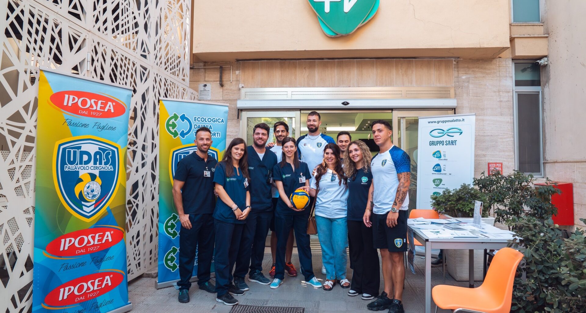 Festa della Riabilitazione: al Centro Vita di Cerignola i giocatori dell’Udas Pallavolo