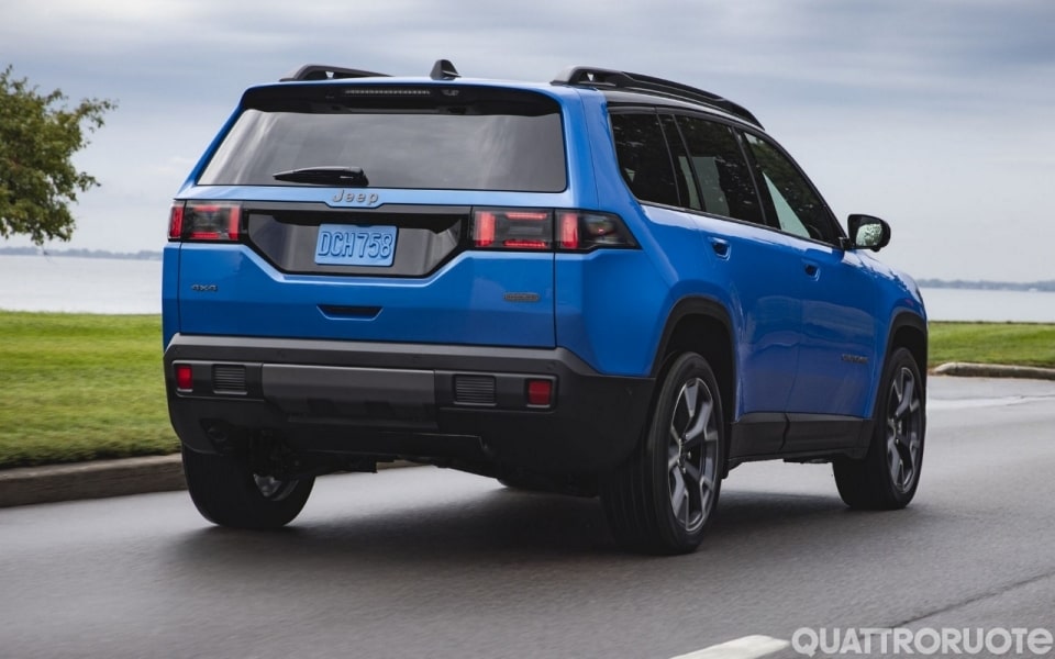2026 Jeep® Cherokee rear three-quarter view