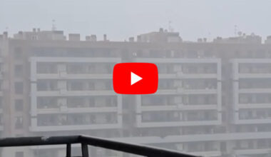 Tempesta d'acqua e Vento alle porte della Capitale, il Video