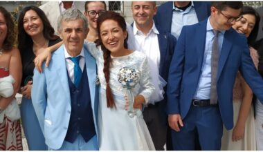VALERIO E JESSICA OGGI SPOSI NEL SEGNO DI PANTANI