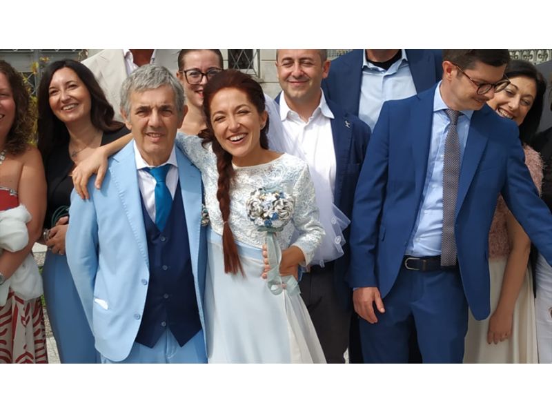 VALERIO E JESSICA OGGI SPOSI NEL SEGNO DI PANTANI
