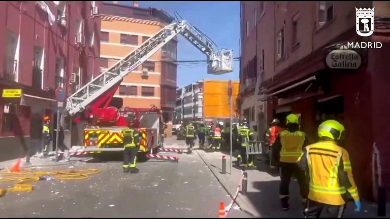 Esplosione a Madrid 13/09/25