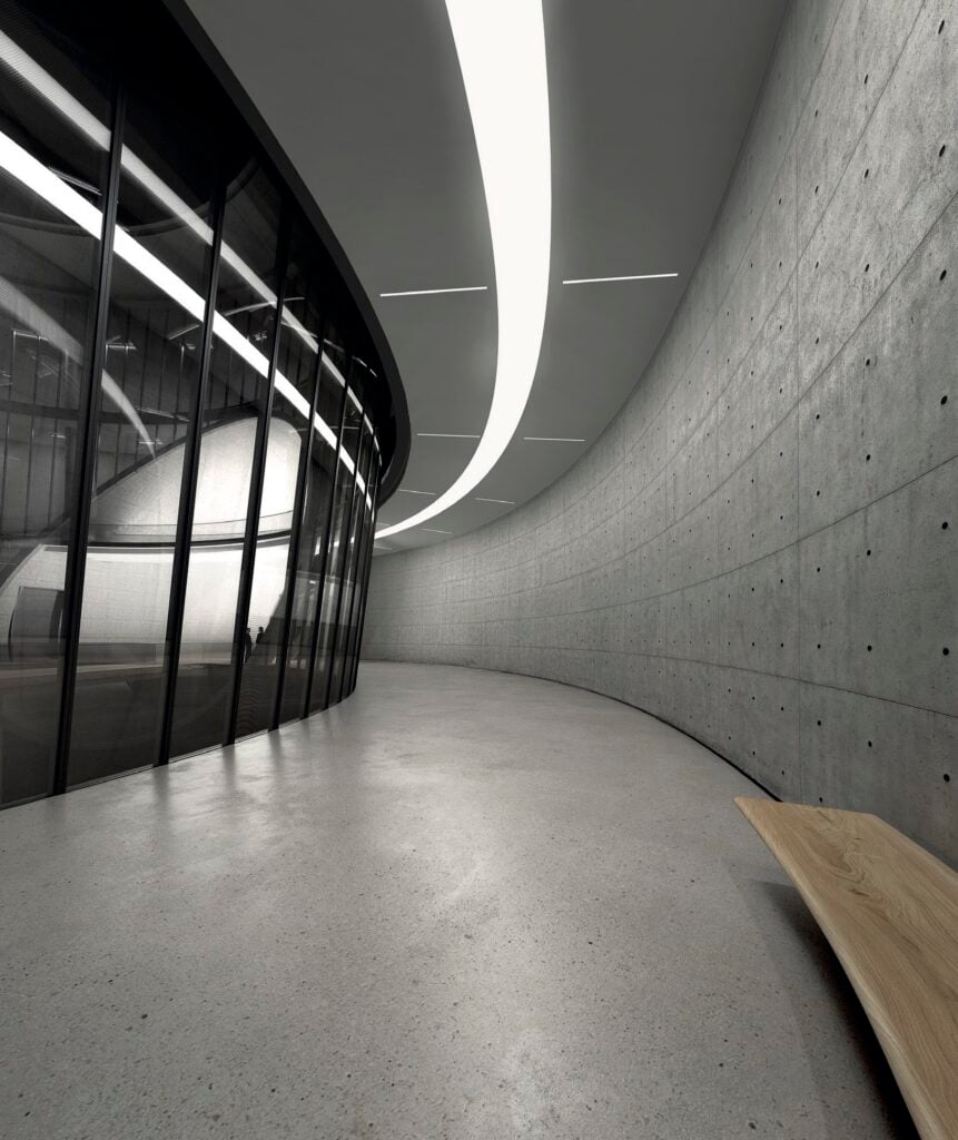 National Museum of Uzbekistan, Render by Tadao Ando Architect & Associates, Courtesy of Uzbekistan Art and Culture Development Foundation