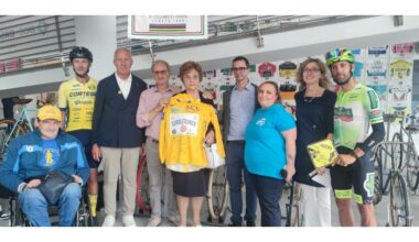 AL MUSEO DEL GHISALLO DA OGGI C'È LA MAGLIA DI REBELLIN