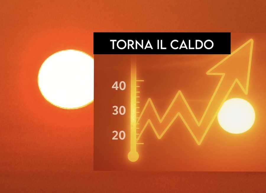 Caldo a tratti intenso tra poco, temperature anche oltre i 33°C, ecco dove