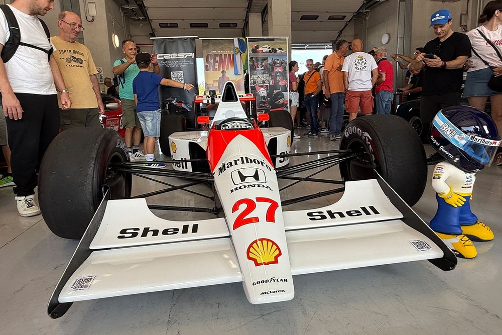 Historic Minardi Day 2025: la McLaren realizzata da Crespi per il film Senna