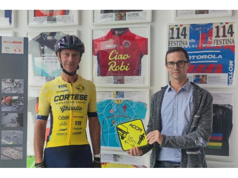 «I CICLISTI NON SONO UN INTRALCIO! OGGI RICORDO COL CUORE QUANDO DAVIDE USCÌ QUEL GIORNO»