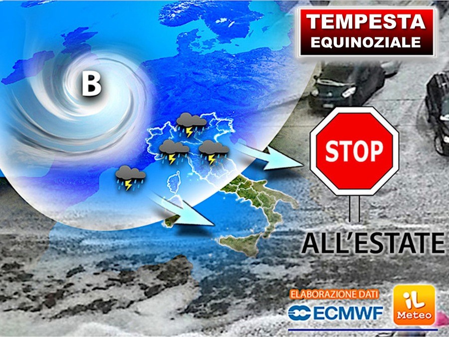 Tempesta Equinoziale la Prossima Settimana, ecco la data che segnerà lo Stop definitivo dell'Estate