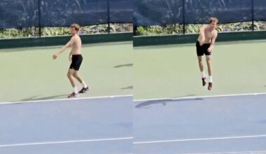 Il nuovo allenamento di Sinner al servizio: ecco cosa manca