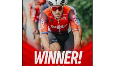 GP BRIEK SCHOTTE. VIVIANI VA IN FUGA E VINCE DAVANTI A RICKAERT E DE BONDT