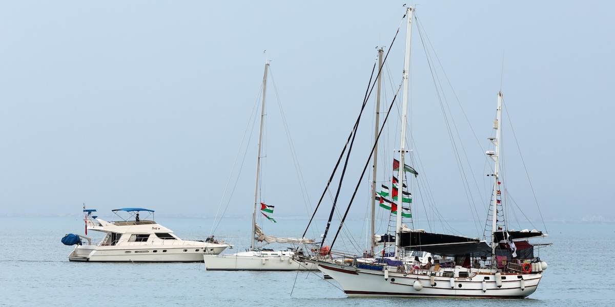 La Global Sumud Flotilla sta avendo più problemi del previsto