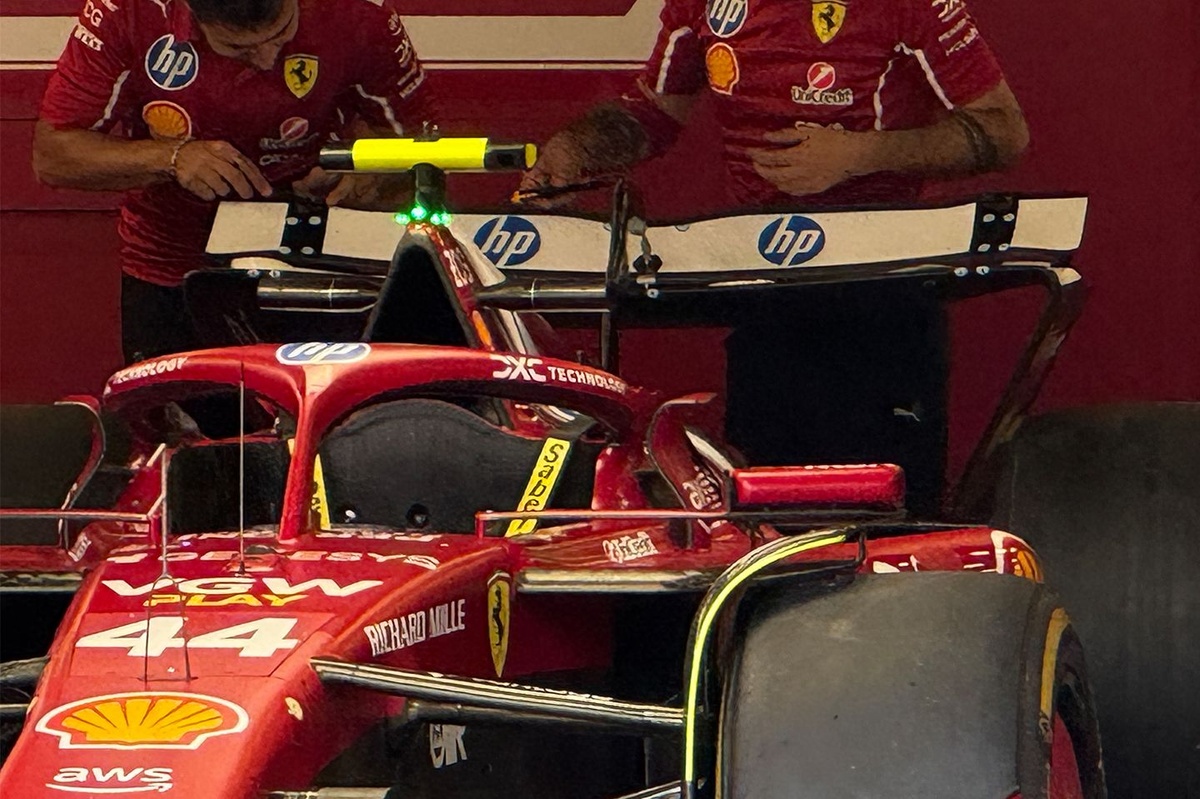 Ferrari: a Baku l'ala posteriore posteriore di Spa con soluzioni puzzle