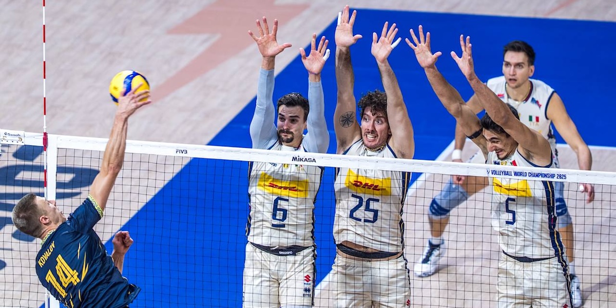 L'Italia maschile di pallavolo si è qualificata per gli ottavi di finale dei Mondiali