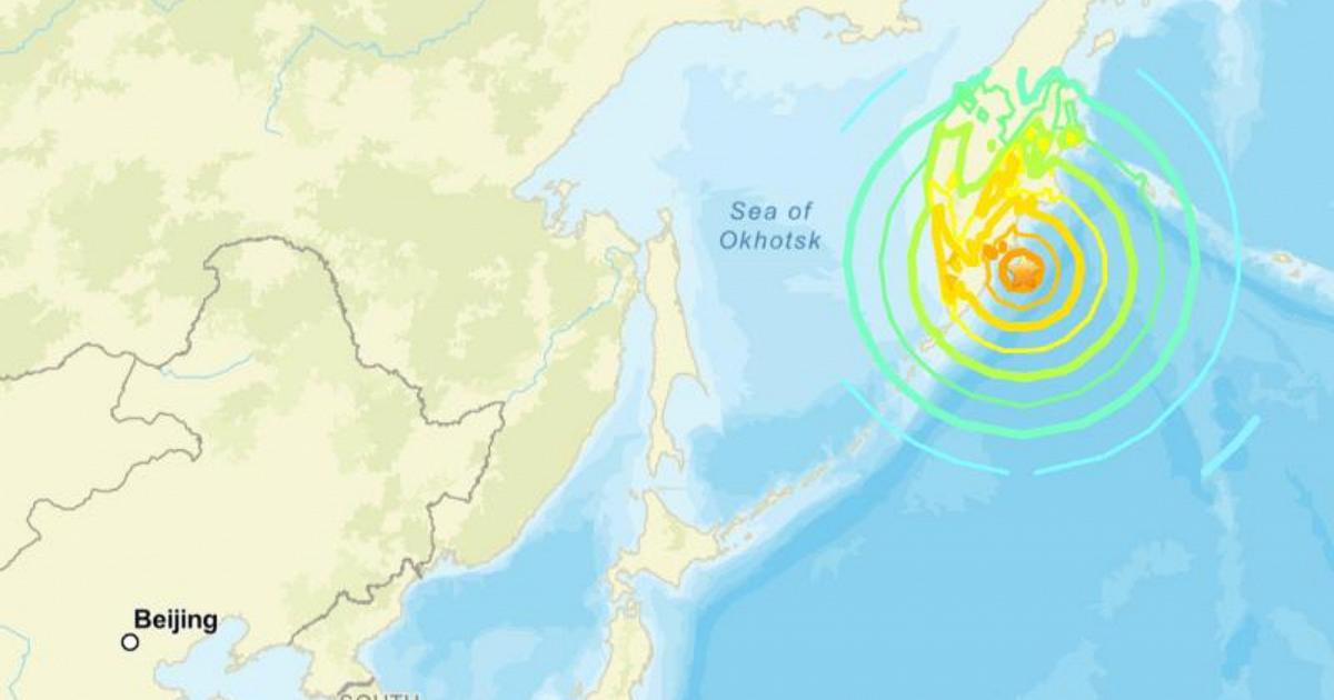 Terremoto magnitudo 7.8 a largo Kamchatka, allerta tsunami