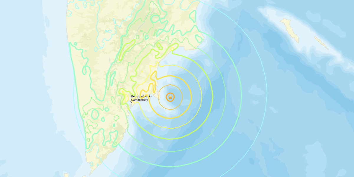C'è stato un terremoto di magnitudo 7.4 al largo della Kamchatka, in Russia