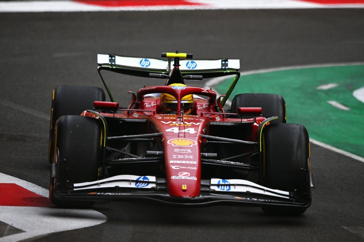 Baku, Libere 2: brilla la Ferrari con Hamilton e Leclerc. Norris sbatte