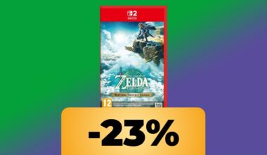 Zelda: Tears of the Kingdom per Nintendo Switch 2 è in sconto su Amazon al prezzo minimo storico