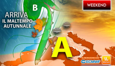 fine Settimana estivo, ma da Domenica si apre la porta verso l'Autunno, cosa è previsto