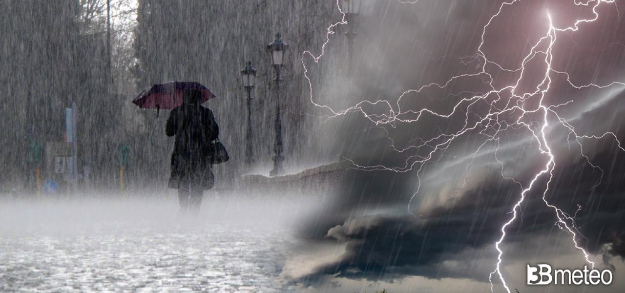 Da lunedì con l'autunno astronomico pioggia e temporali anche forti. Ecco dove « 3B Meteo
