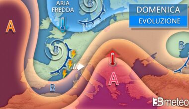 Intensa perturbazione atlantica in avvicinamento. Ecco dove le prime piogge e temporali « 3B Meteo