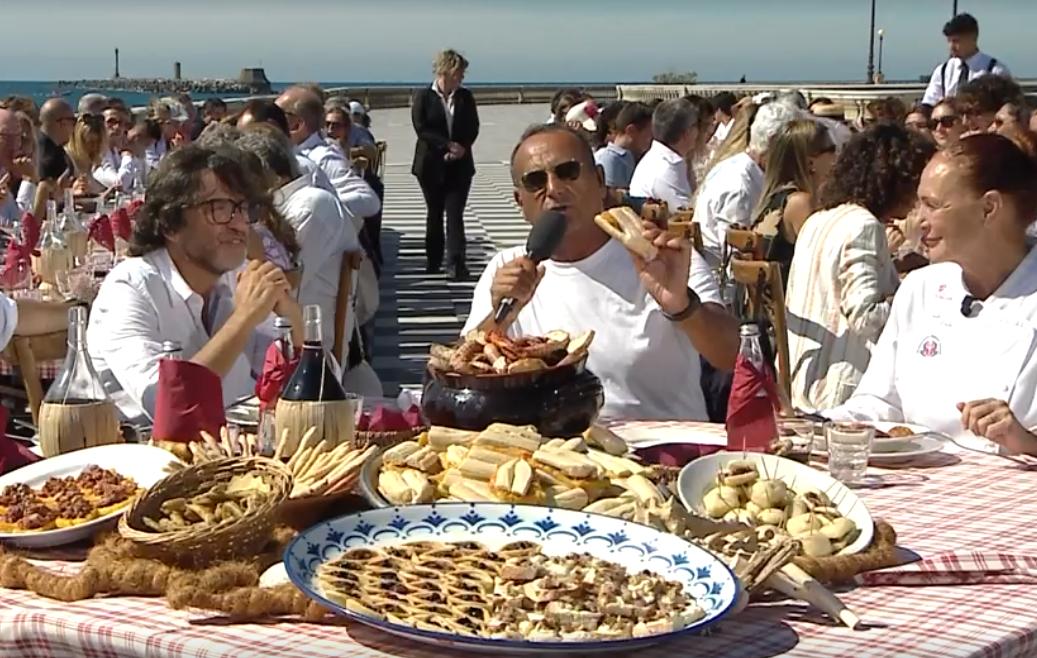 il cacciucco celebrato a Domenica In