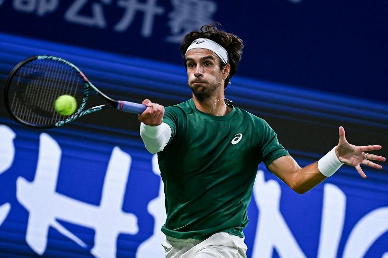 Lorenzo Musetti al torneo di tennis Chengdu Open, Cina, 21 settembre 2025