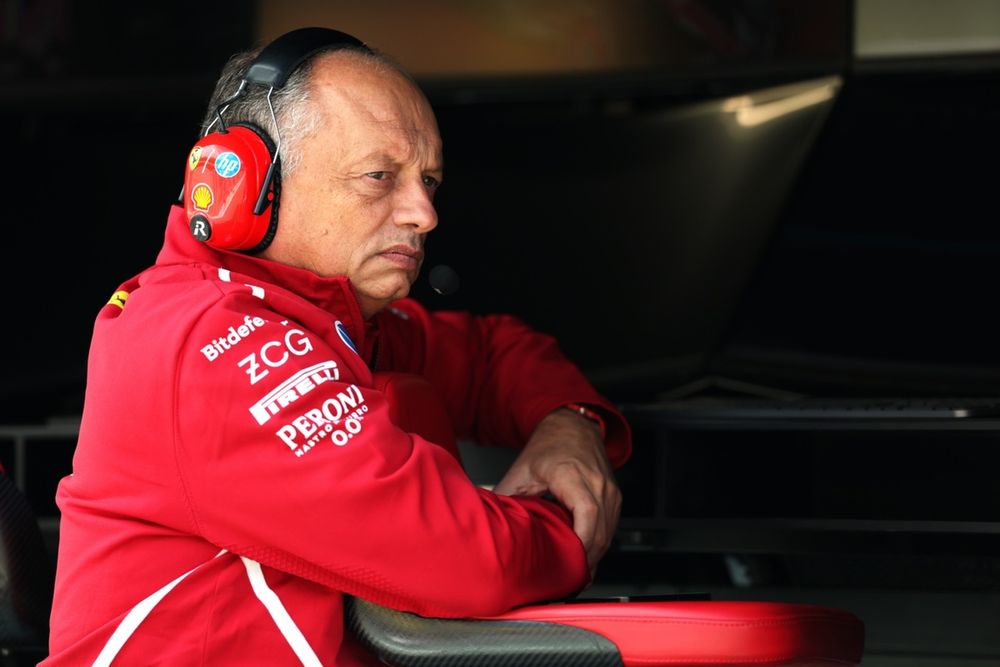 Frederic Vasseur, Team Principal  Ferrari 