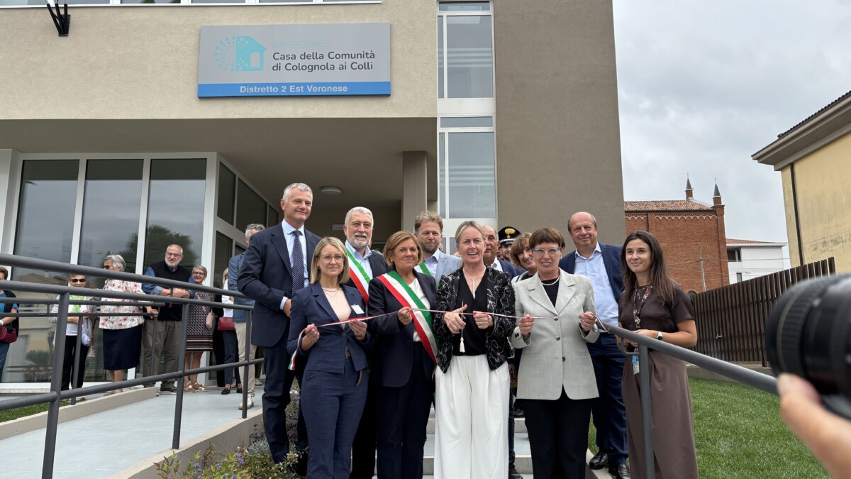 Colognola ai Colli. Aperta la nuova Casa della Comunità. Un bacino di utenza per una popolazione di 31 mila abitanti anche per Caldiero e Lavagno