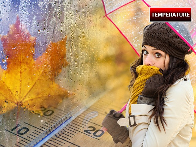l'autunno irrompe portando le temperature sotto i 10°C al Centro-Nord