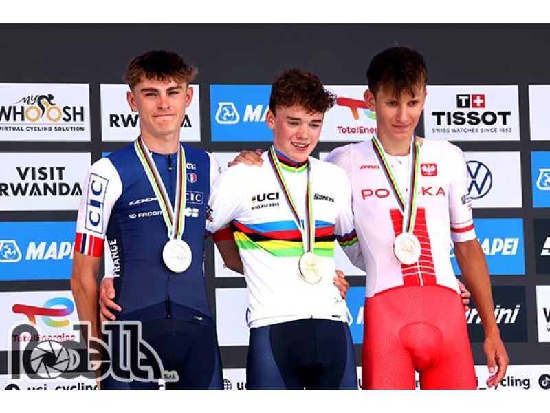 RWANDA 2025. HUDSON CORRERA' PER LA LIDL TREK FUTURE RACING