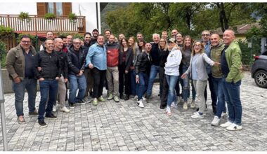 BORGO VALSUGANA, CHE BELLA LA FESTA A SORPRESA PER STEFANO CASAGRANDA. GALLERY