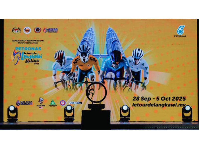 TOUR DE LANGKAWI 2025. 7 ITALIANI AL VIA, E' SFIDA TRA I VELOCISTI