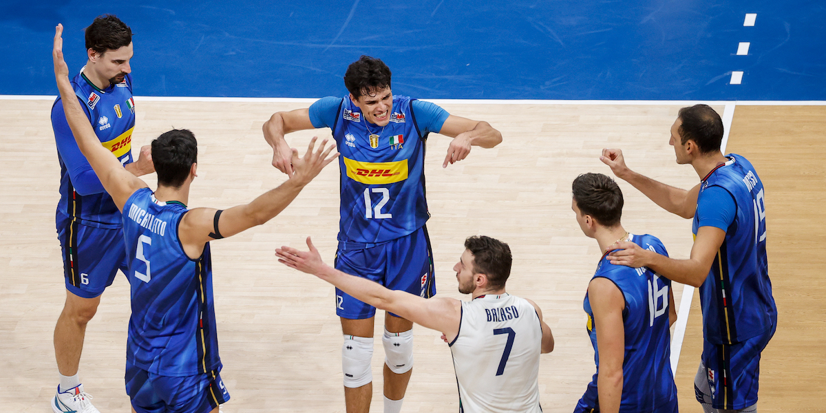 Il punto con cui l'Italia è diventata campione del mondo di pallavolo, di nuovo