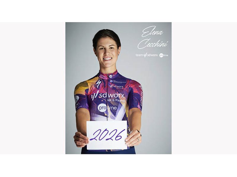 CECCHINI. «IL 2026 SARA' LA MIA ULTIMA STAGIONE, VOGLIO AIUTARE ANCORA LE RAGAZZE DELLA SD WORX-PROTIME»