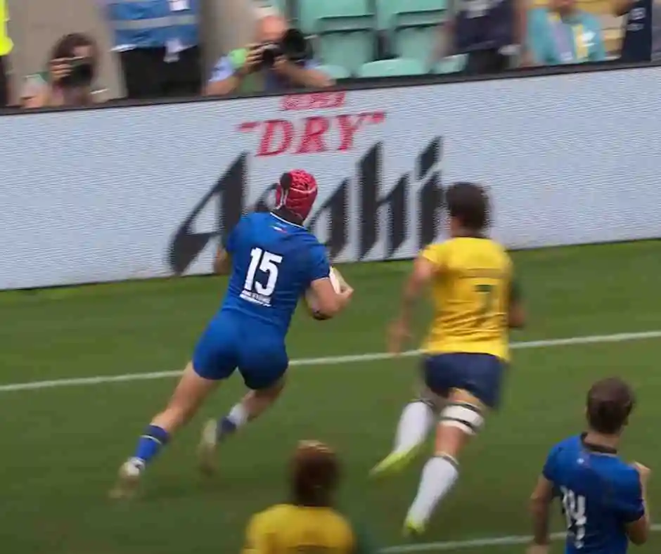 World Rugby Awards 2025: Vittoria Ostuni Minuzzi in lizza per la meta dell'anno