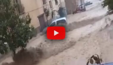 Nubifragio devastante in Spagna, strade inghiottite dall'acqua a Castellote; il Video