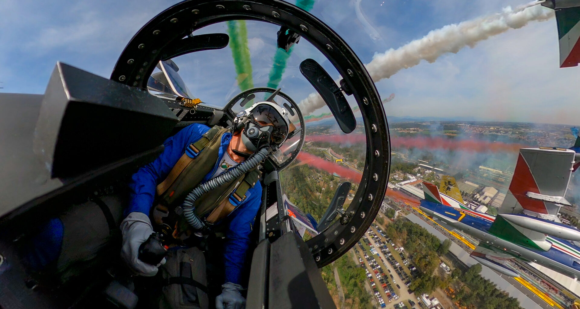 Formula 1, Monza: le Frecce Tricolori aprono il Gran Premio d’Italia 2023
