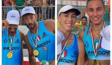 Beach Volley 2025: Gottardi-Orsi Toth e Alfieri-Ranghieri trionfano al Tricolore Assoluto