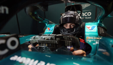 Il test di Fairclough<br />con l'Aston Martin F1